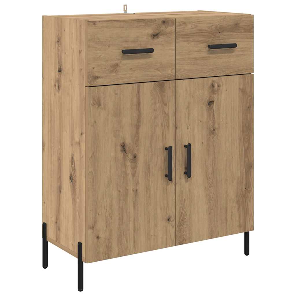 Highboard Umjetnički hrast 69,5 x 34 x 180 cm Konstruirano drvo
