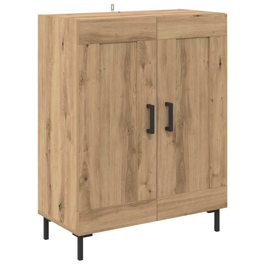 Highboard 2 pcs Umjetnički hrast Konstruirano drvo