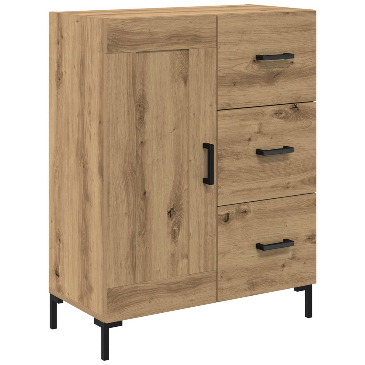 Highboard Umjetnički hrast 69,5 x 34 x 180 cm Konstruirano drvo