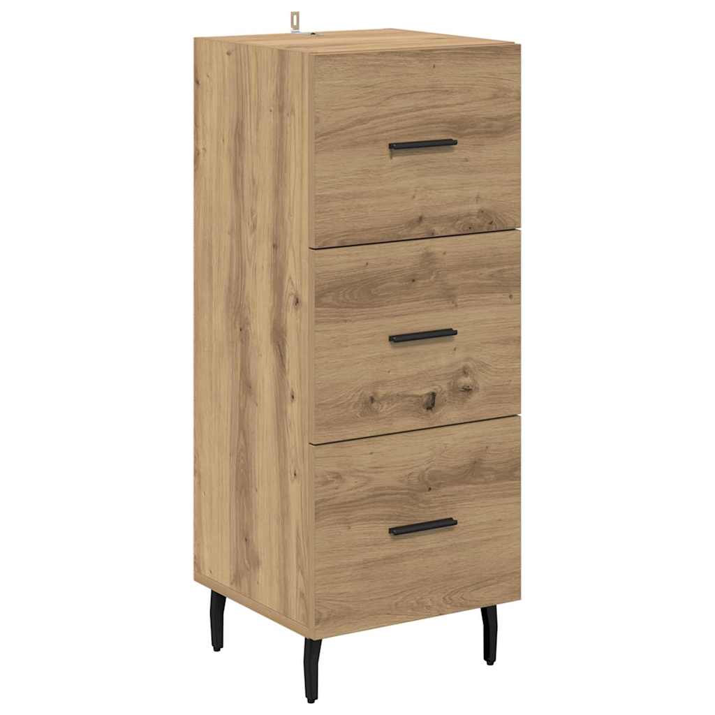 Highboard Umjetnički hrast 34,5 x 34 x 180 cm Konstruirano drvo