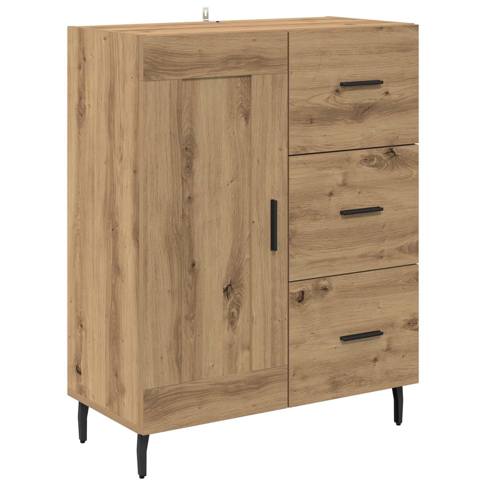 Highboard 2 pcs Umjetnički hrast 69,5 x 34 x 180 cm