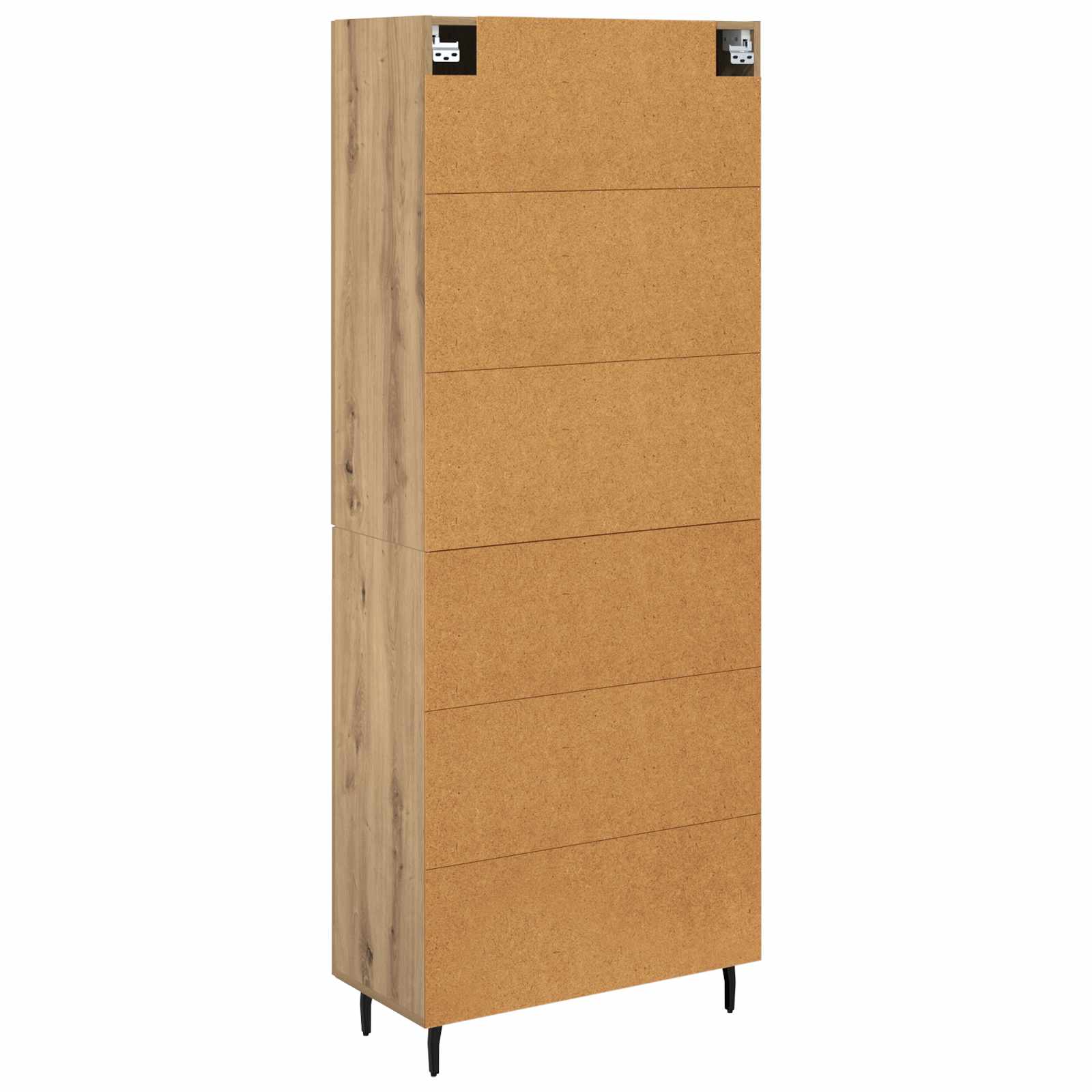 Highboard 2 pcs Umjetnički hrast 69,5 x 34 x 180 cm