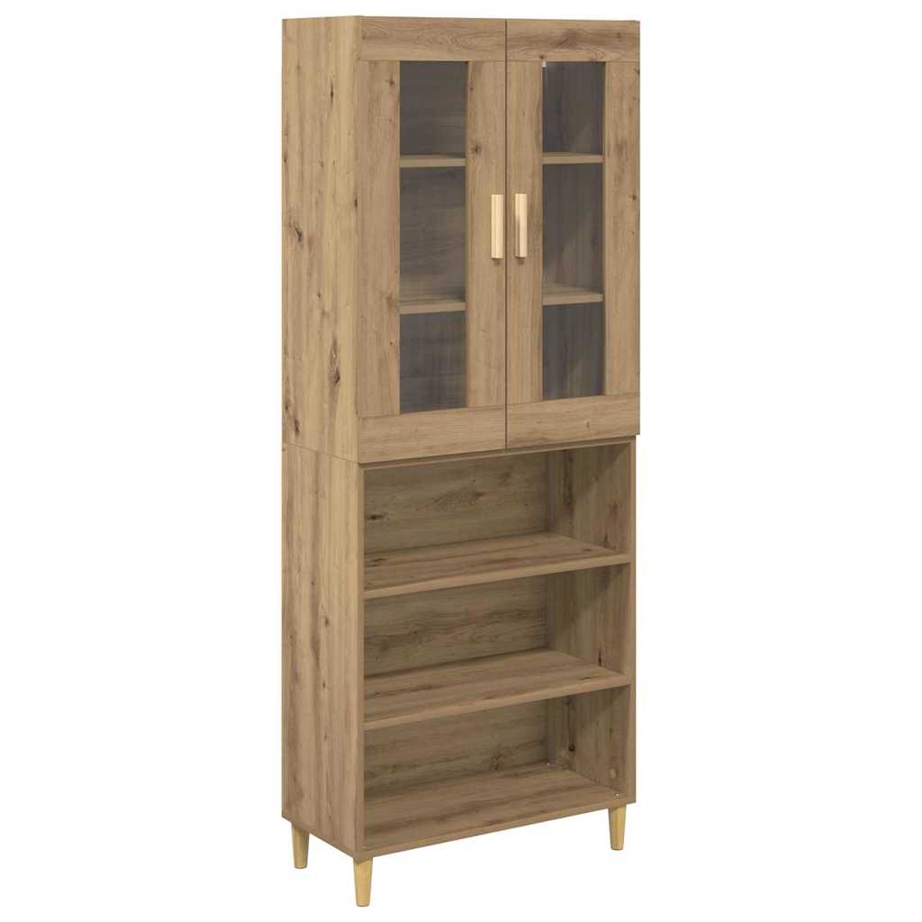 Highboard Umjetnički hrast 69,5 x 34 x 180 cm