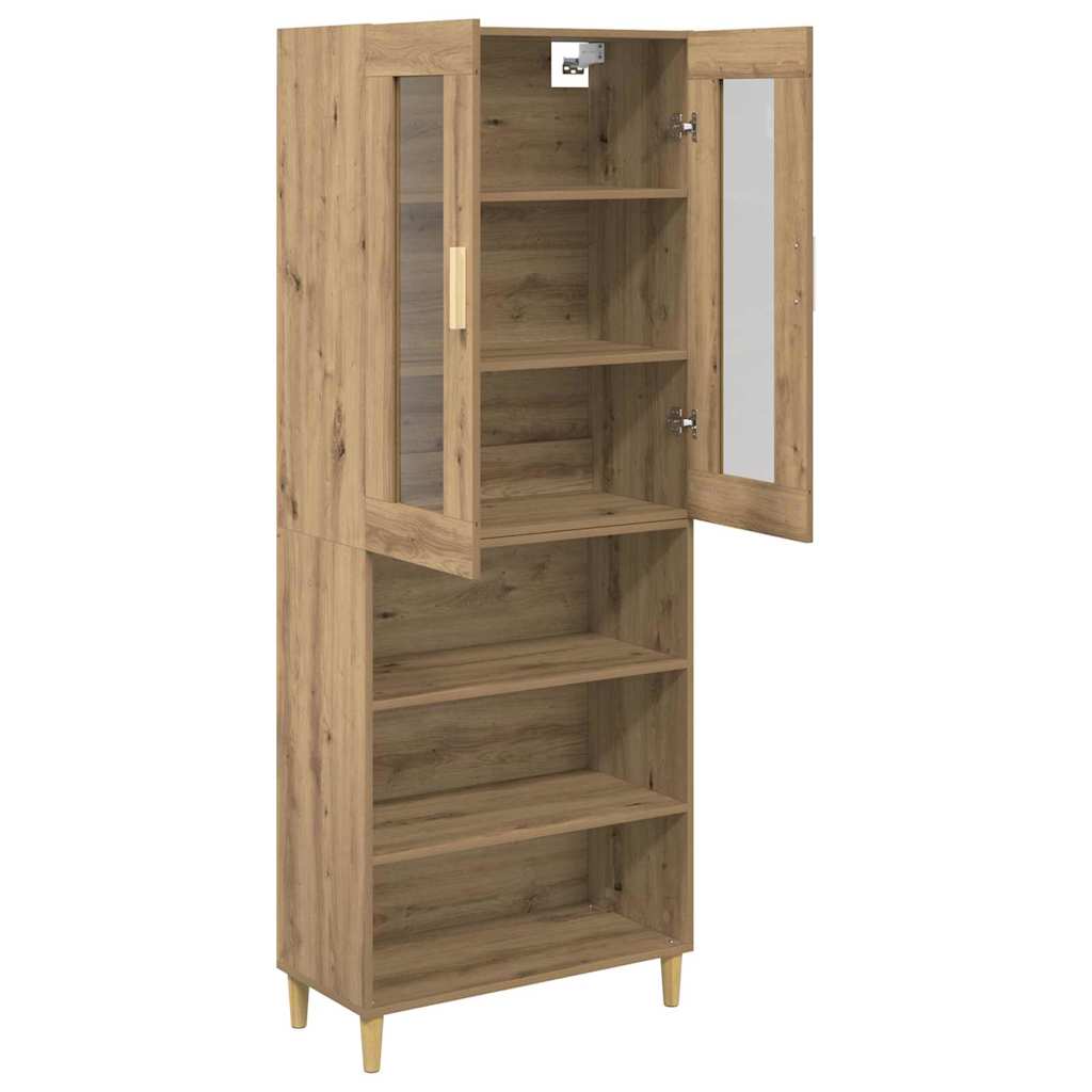 Highboard Umjetnički hrast 69,5 x 34 x 180 cm