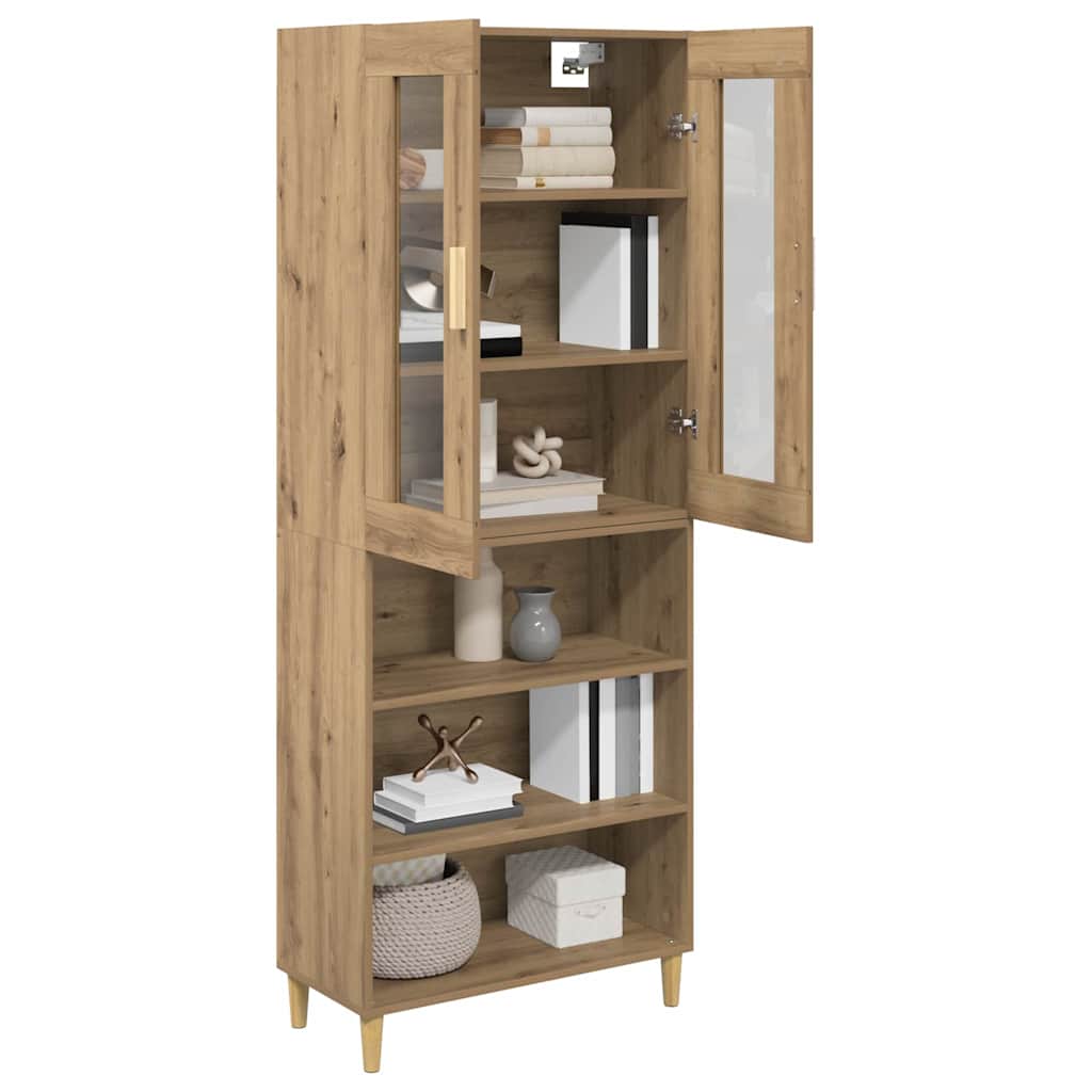 Highboard Umjetnički hrast 69,5 x 34 x 180 cm