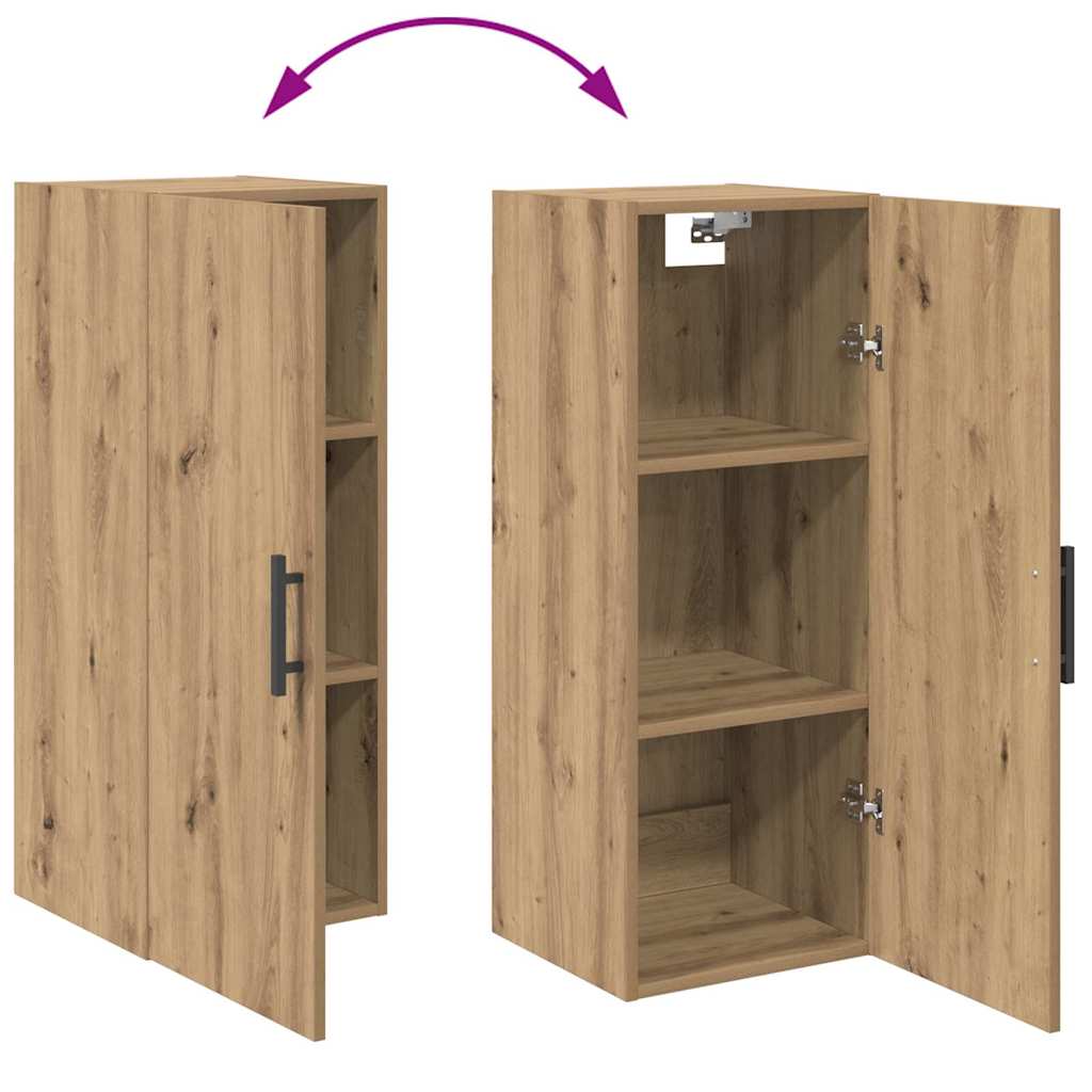 Highboard Umjetnički hrast 34,5 x 34 x 180 cm Konstruirano drvo