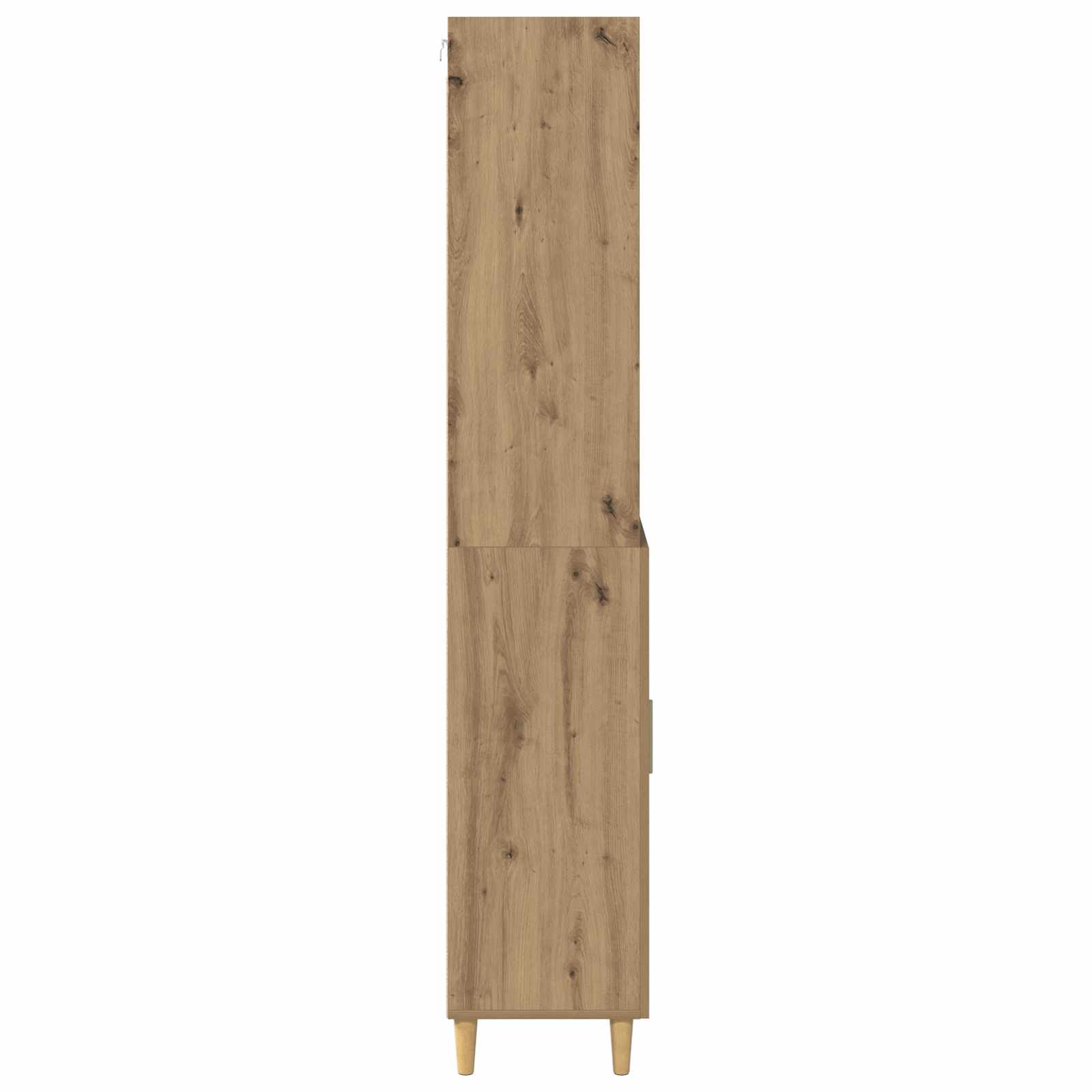 Highboard s ladicama Umjetnički hrast 69,5 x 32,5 x 180 cm