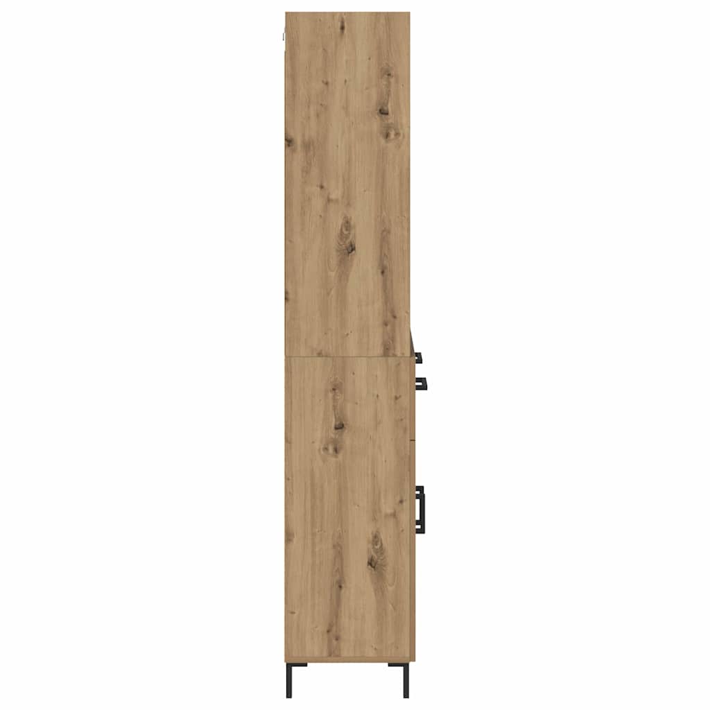 Highboard Umjetnički hrast 69,5 x 34 x 180 cm Konstruirano drvo