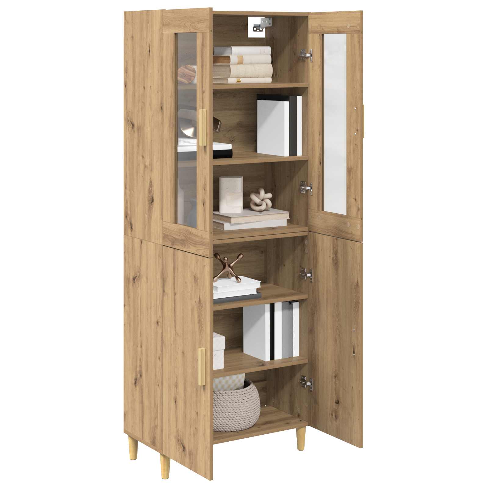 Highboard Umjetnički hrast 69,5 x 34 x 180 cm