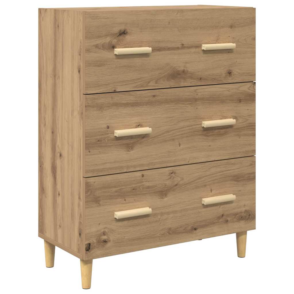 Highboard s ladicama Umjetnički hrast 69,5 x 34 x 180 cm