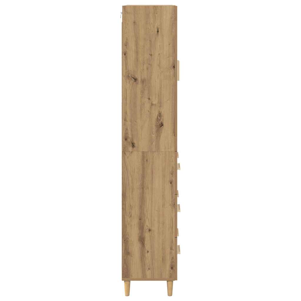 Highboard s ladicama Umjetnički hrast 69,5 x 34 x 180 cm
