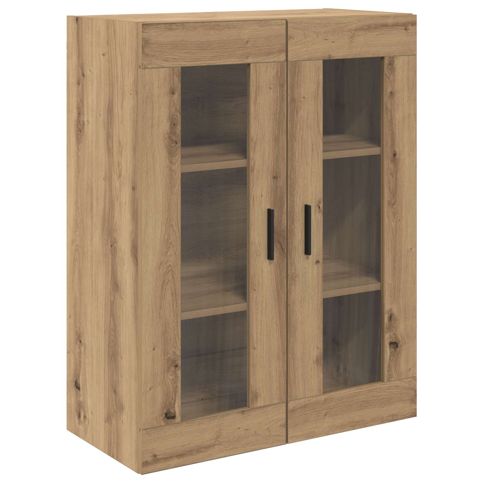 Highboard 2 pcs Umjetnički hrast Konstruirano drvo