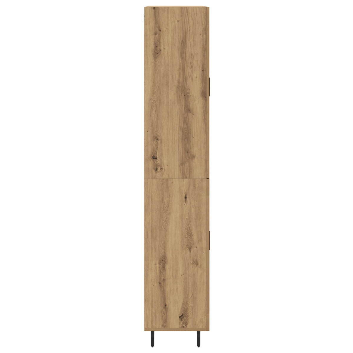 Highboard 2 pcs Umjetnički hrast Konstruirano drvo