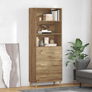 Highboard Umjetnički hrast 69,5 x 32,5 x 180 cm