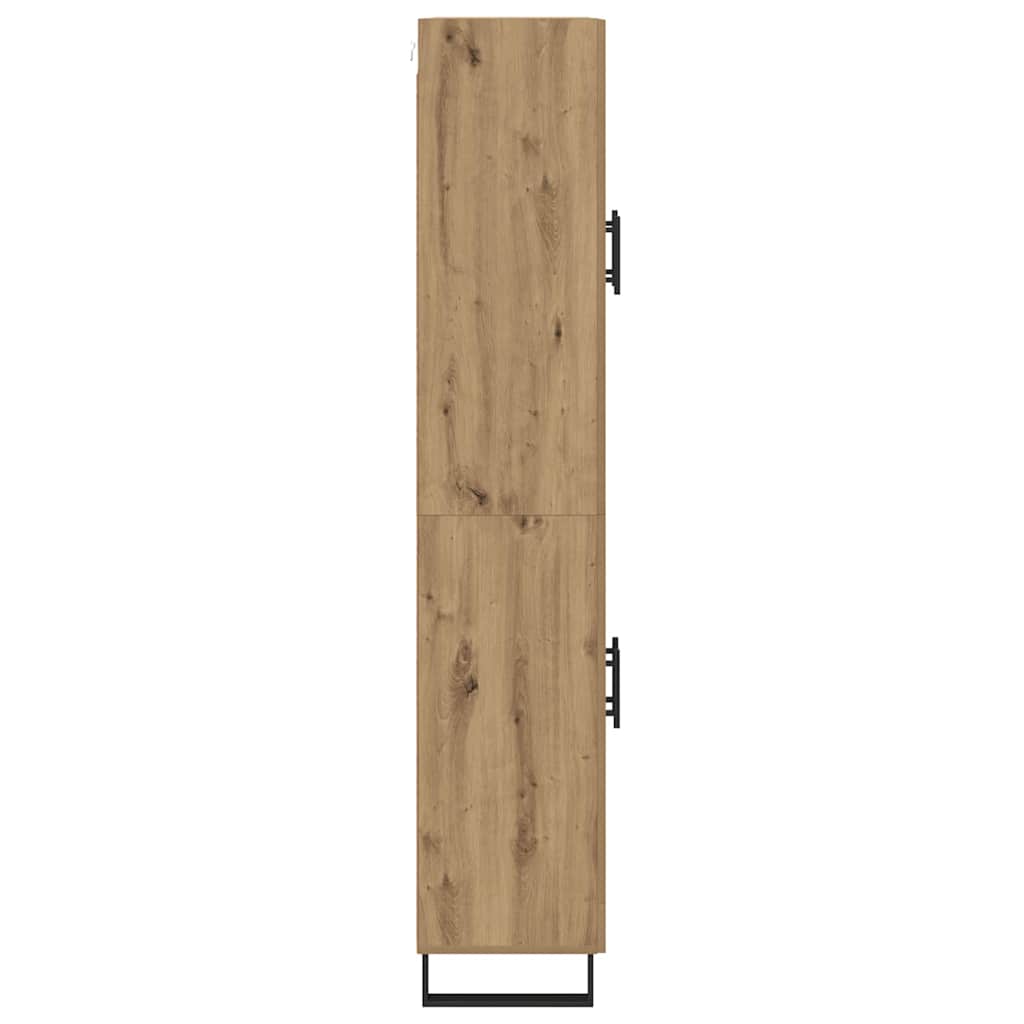 Highboard 2 pcs Umjetnički hrast 69,5 x 34 x 180 cm