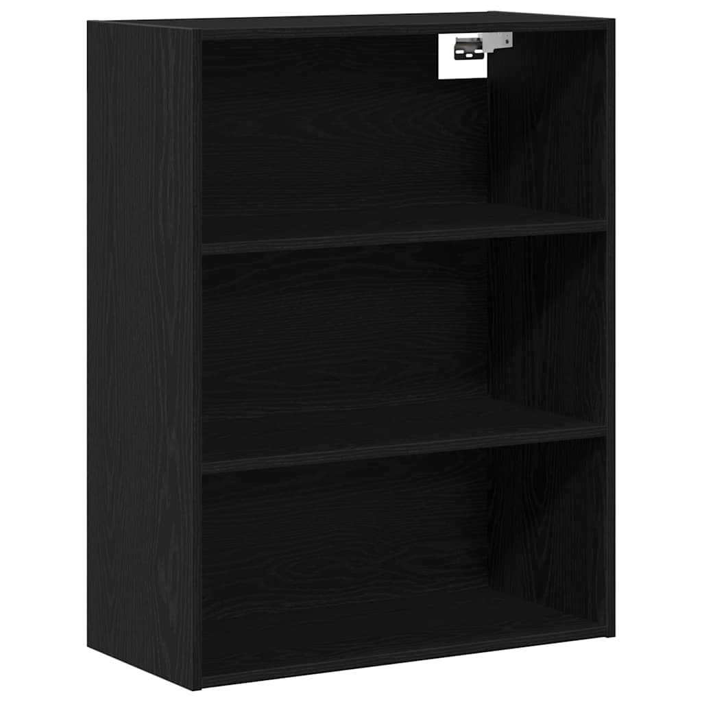 Highboard Crni hrast 69,5 x 32,5 x 180 cm Konstruirano drvo