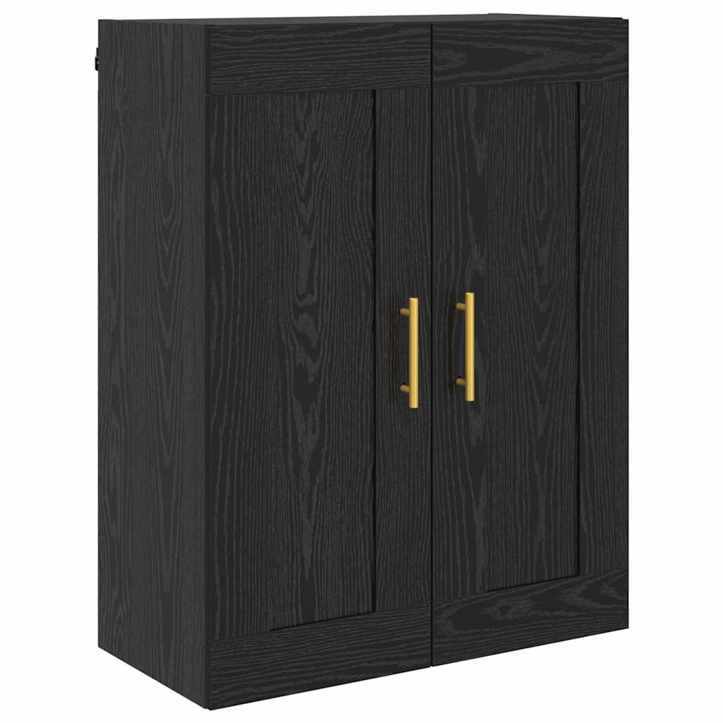 Highboard Crni hrast 69,5 x 34 x 180 cm Konstruirano drvo