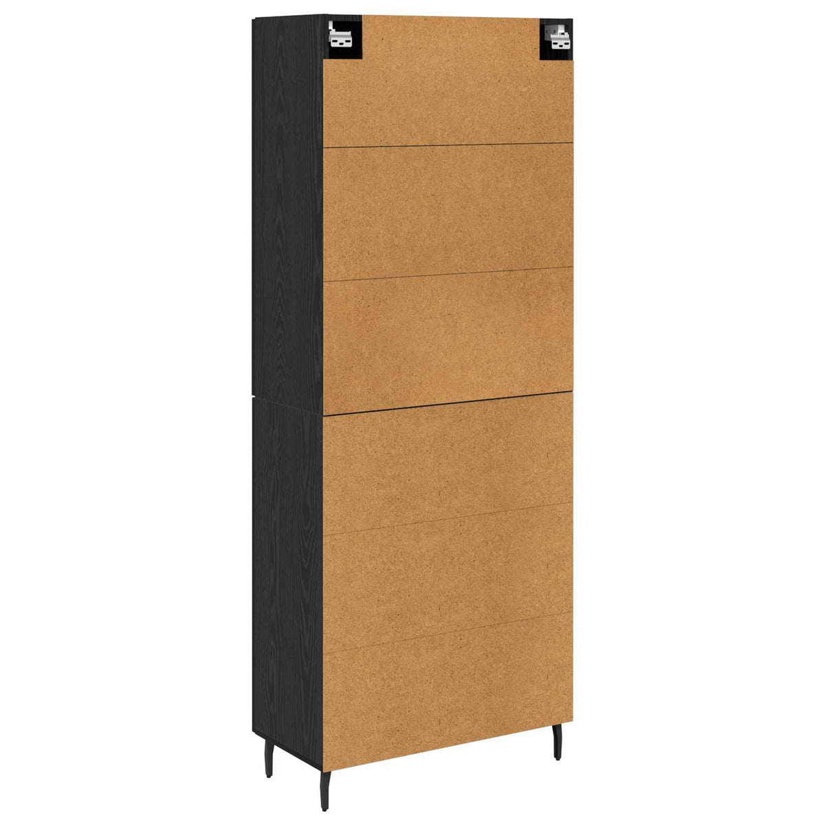 Highboard 2 kom. Crni hrast 69,5 x 34 x 180 cm