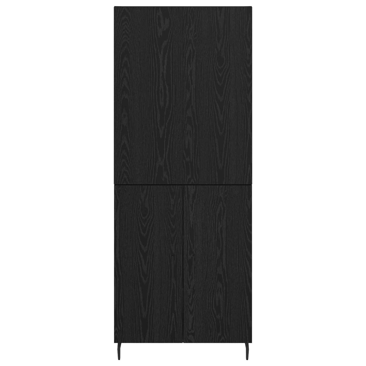 Highboard 2 kom. Crni hrast 69,5 x 34 x 180 cm