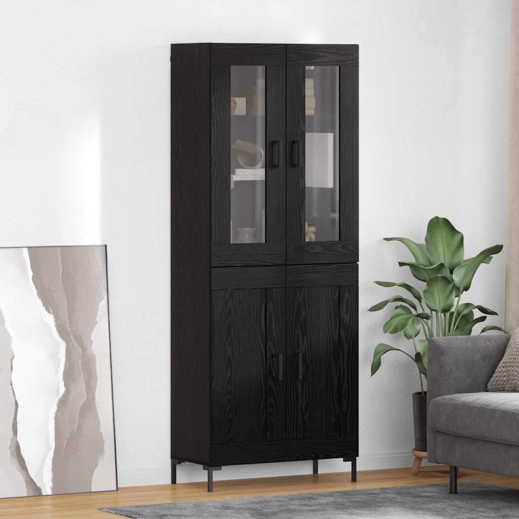 Highboard 2 pcs 69,5 x 34 x 180 cm Konstruirano drvo