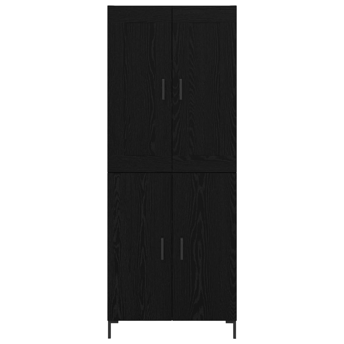 Highboard 2 kom. Crni hrast 69,5 x 34 x 180 cm