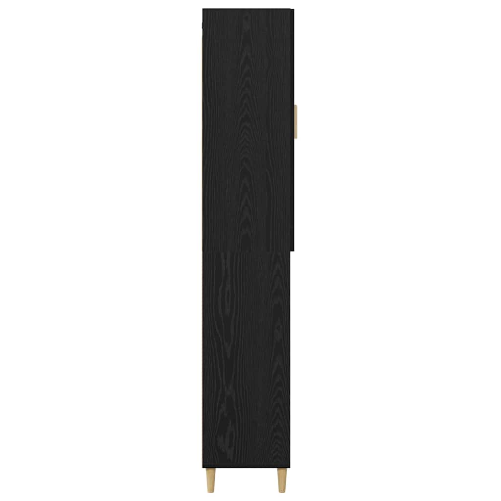 Highboard Crni hrast 69,5 x 34 x 180 cm