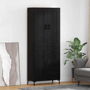 Highboard 2 kom. Crni hrast 69,5 x 34 x 180 cm