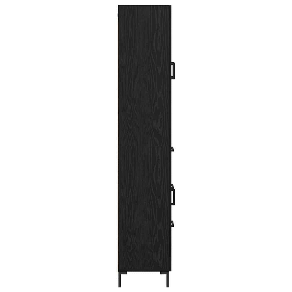 Highboard 2 kom. Crni hrast 69,5 x 34 x 180 cm