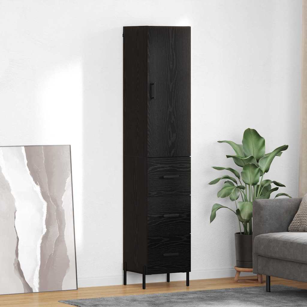 Visoka komoda 34,5x34x180cm od konstruiranog drva