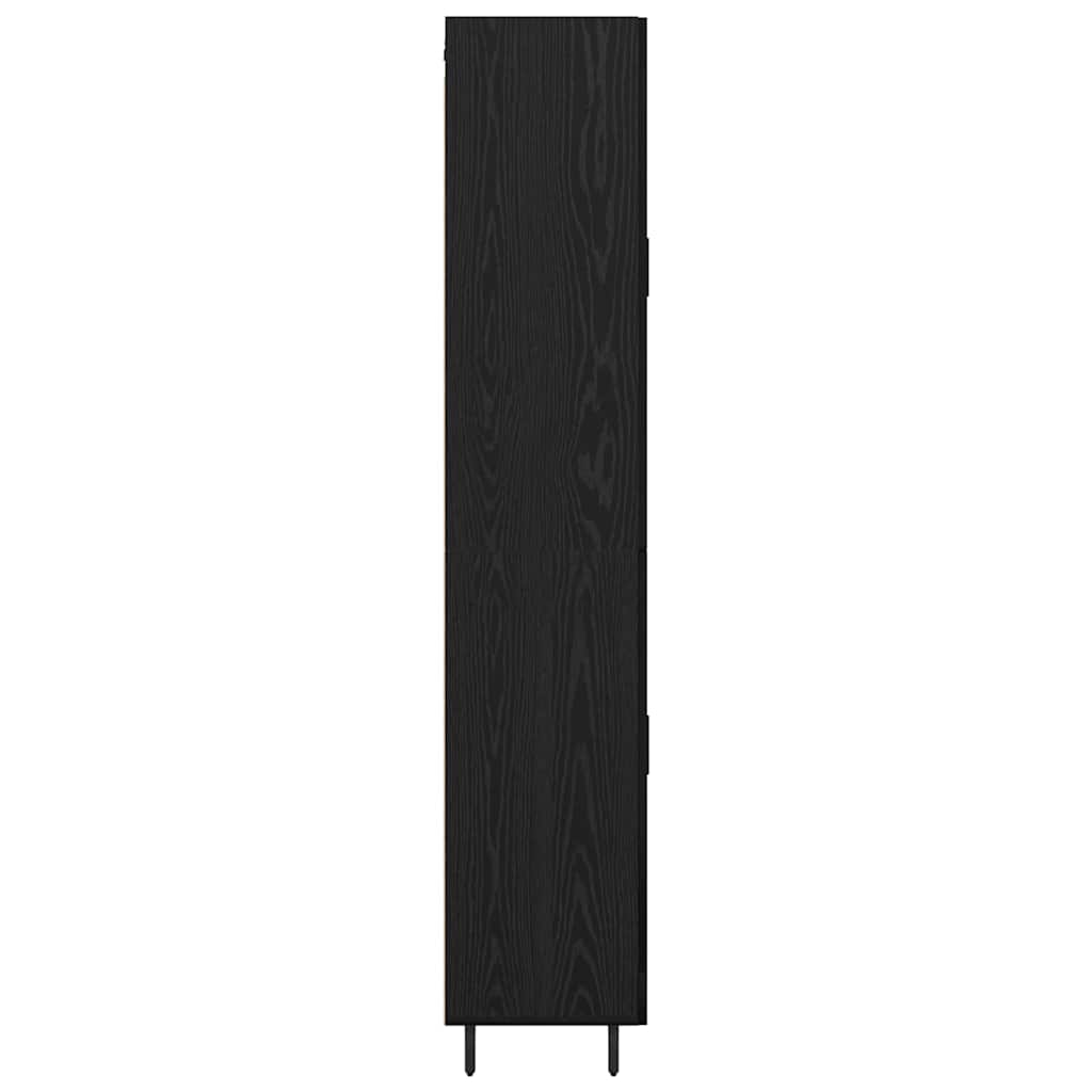 Highboard 2 kom. Crni hrast 69,5 x 34 x 180 cm