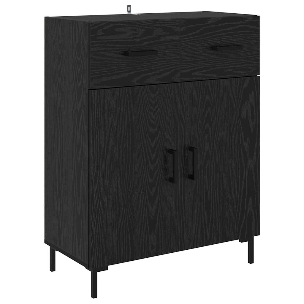 Highboard 2 kom. Crni hrast 69,5 x 34 x 180 cm
