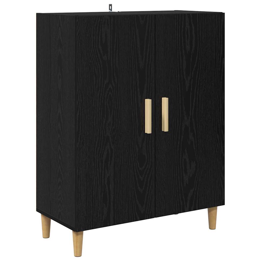 Highboard Crni hrast 69,5 x 34 x 180 cm