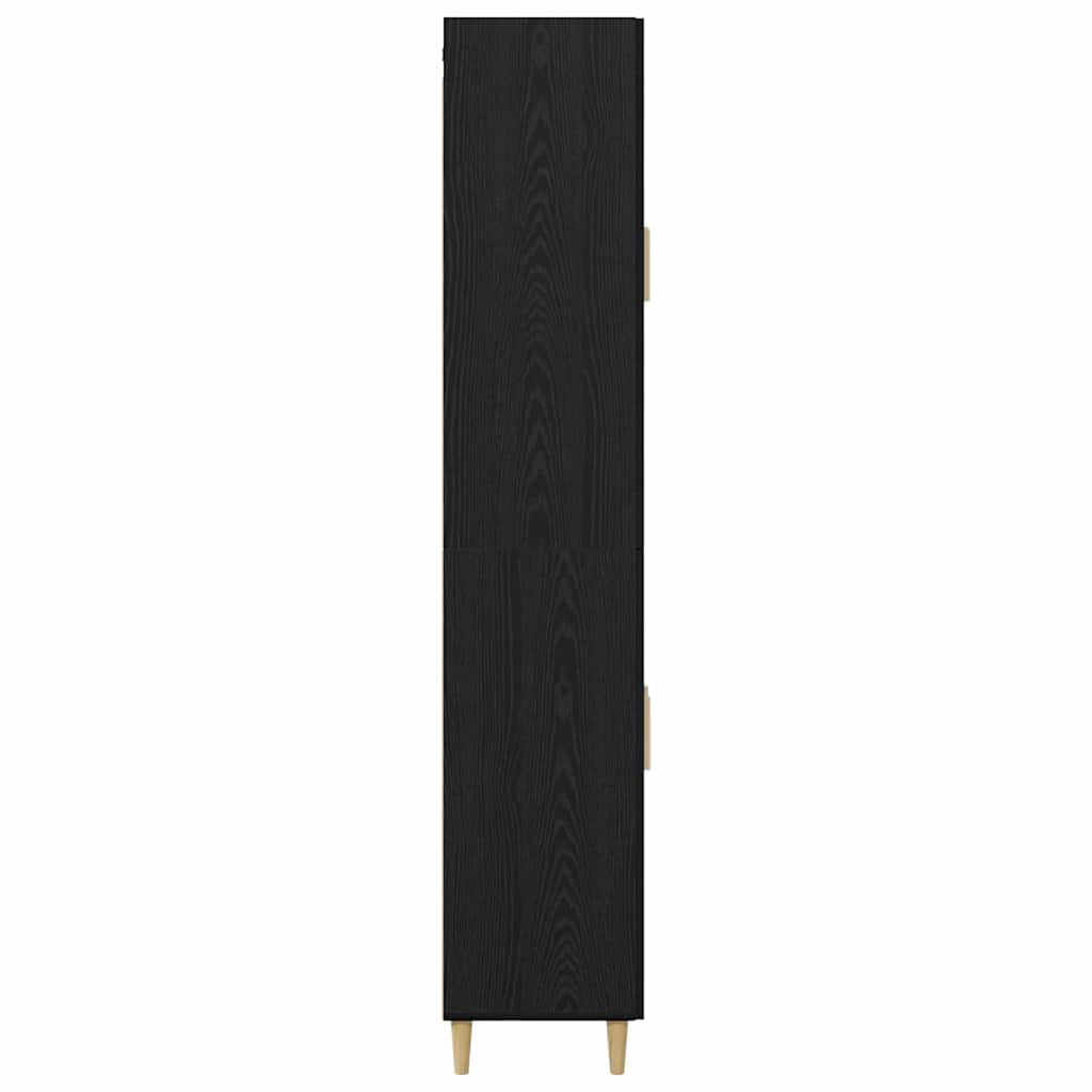 Highboard Crni hrast 69,5 x 34 x 180 cm