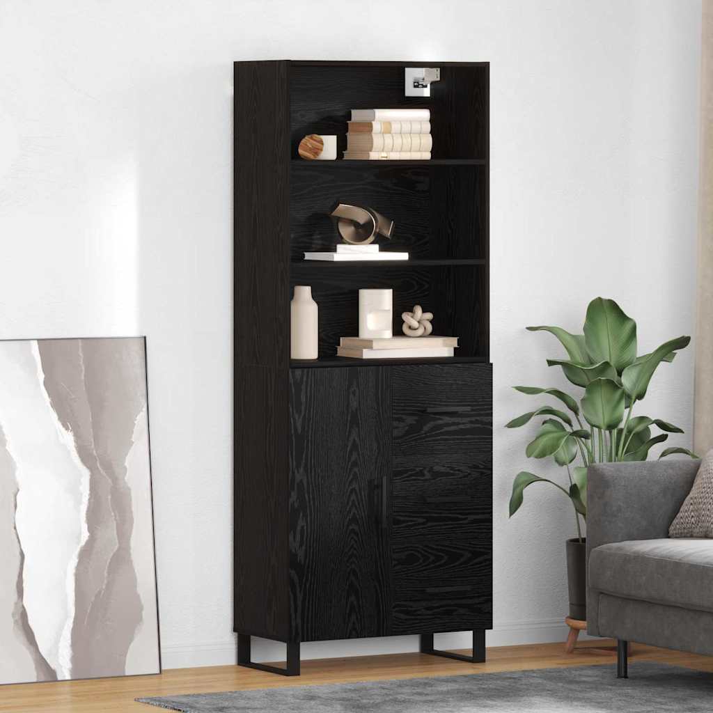 Highboard 2 pcs 69,5 x 34 x 180 cm Konstruirano drvo
