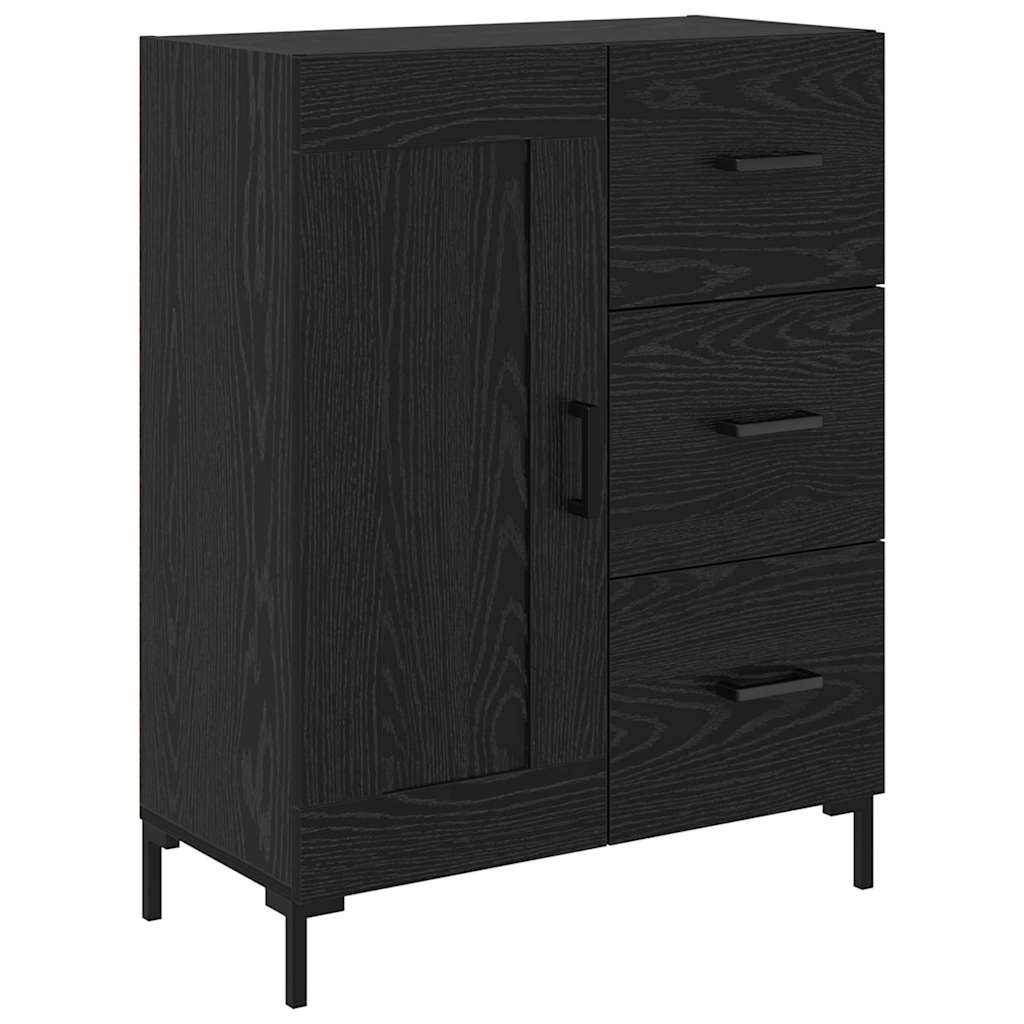 Highboard 2 kom. Crni hrast 69,5 x 34 x 180 cm