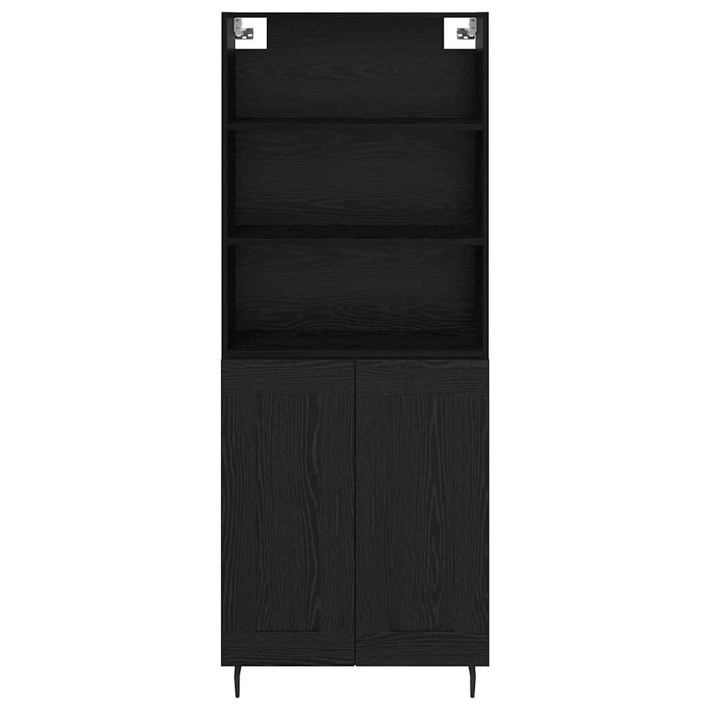 Highboard Crni hrast 69,5 x 34 x 180 cm