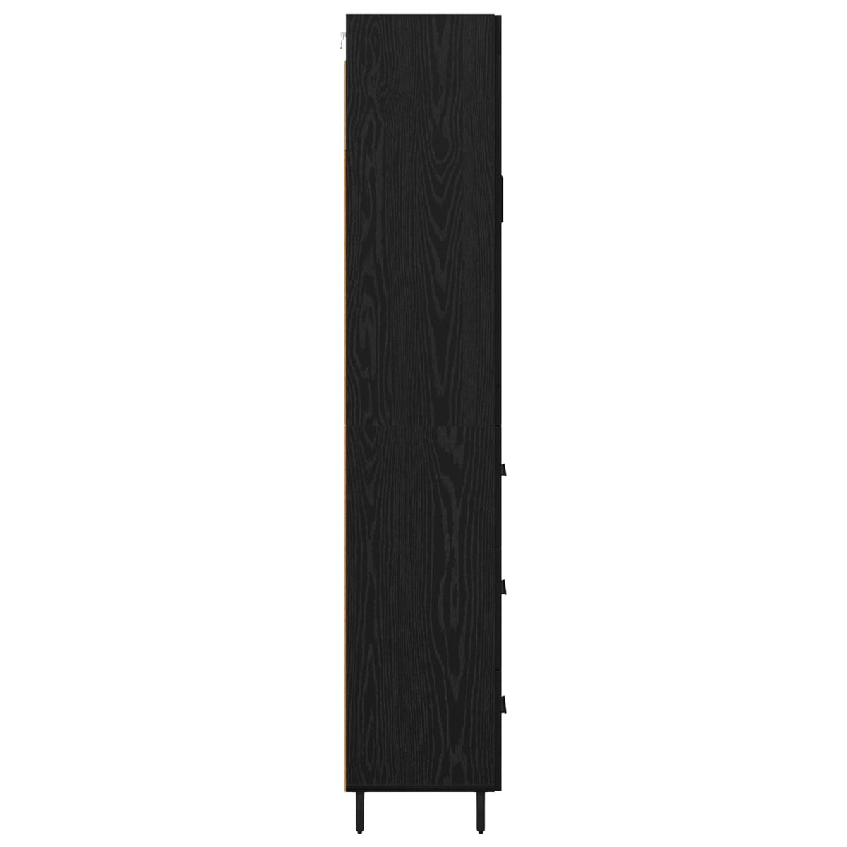 Highboard 2 kom. Crni hrast 69,5 x 34 x 180 cm