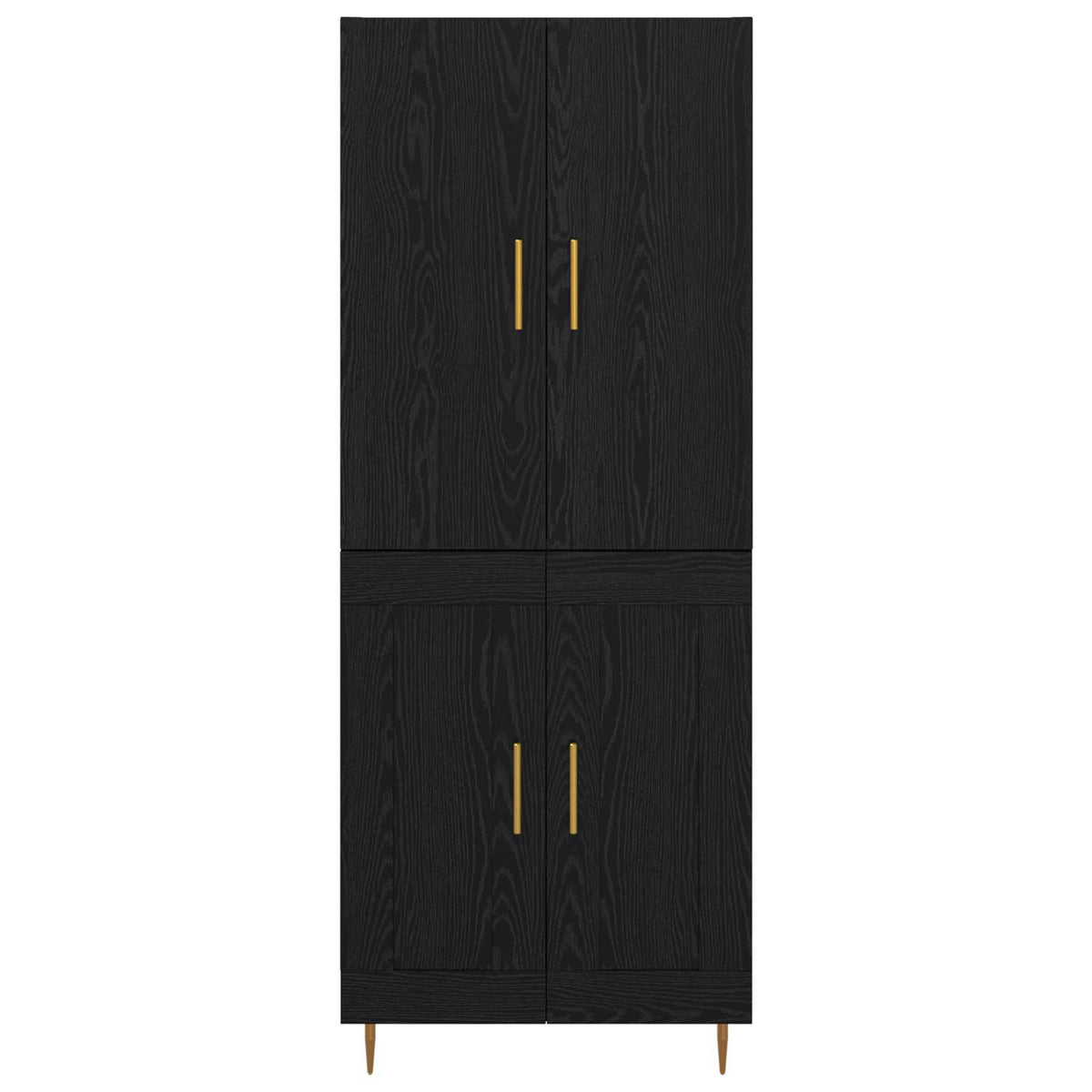 Highboard Crni hrast 69,5 x 34 x 180 cm Konstruirano drvo
