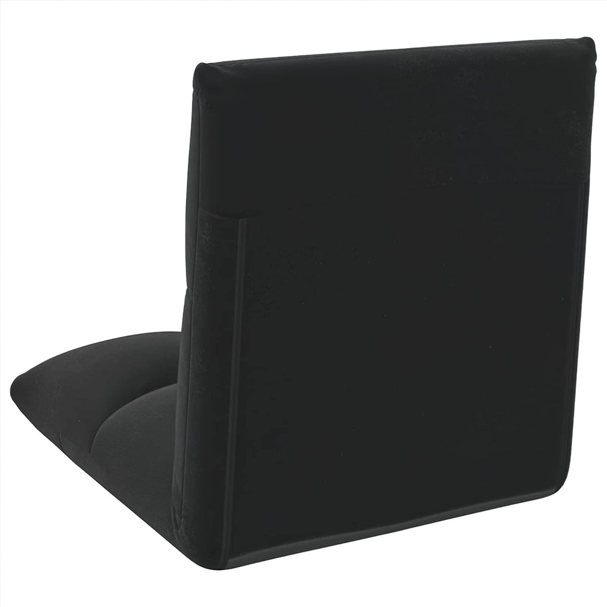 Podna stolica Crna 50 x 61 x 57 cm Baršun