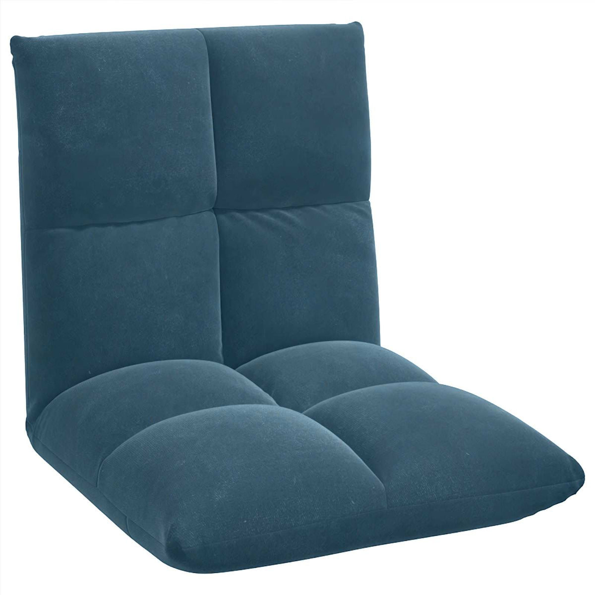 Podna stolica Plava 50 x 61 x 57 cm Baršun