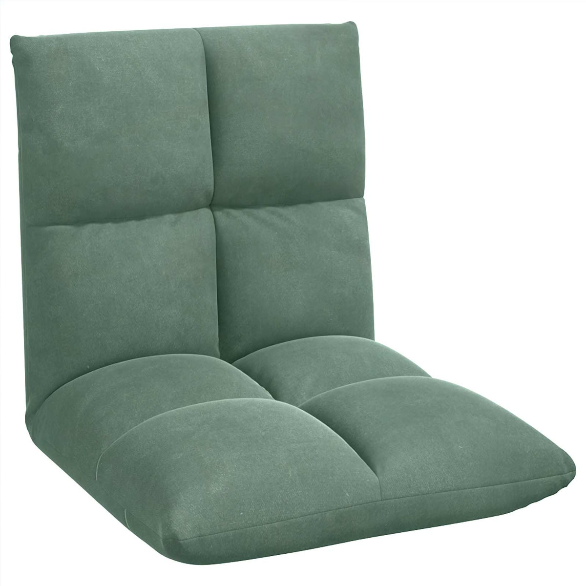 Podna stolica Morska zelena 50 x 61 x 57 cm Baršun