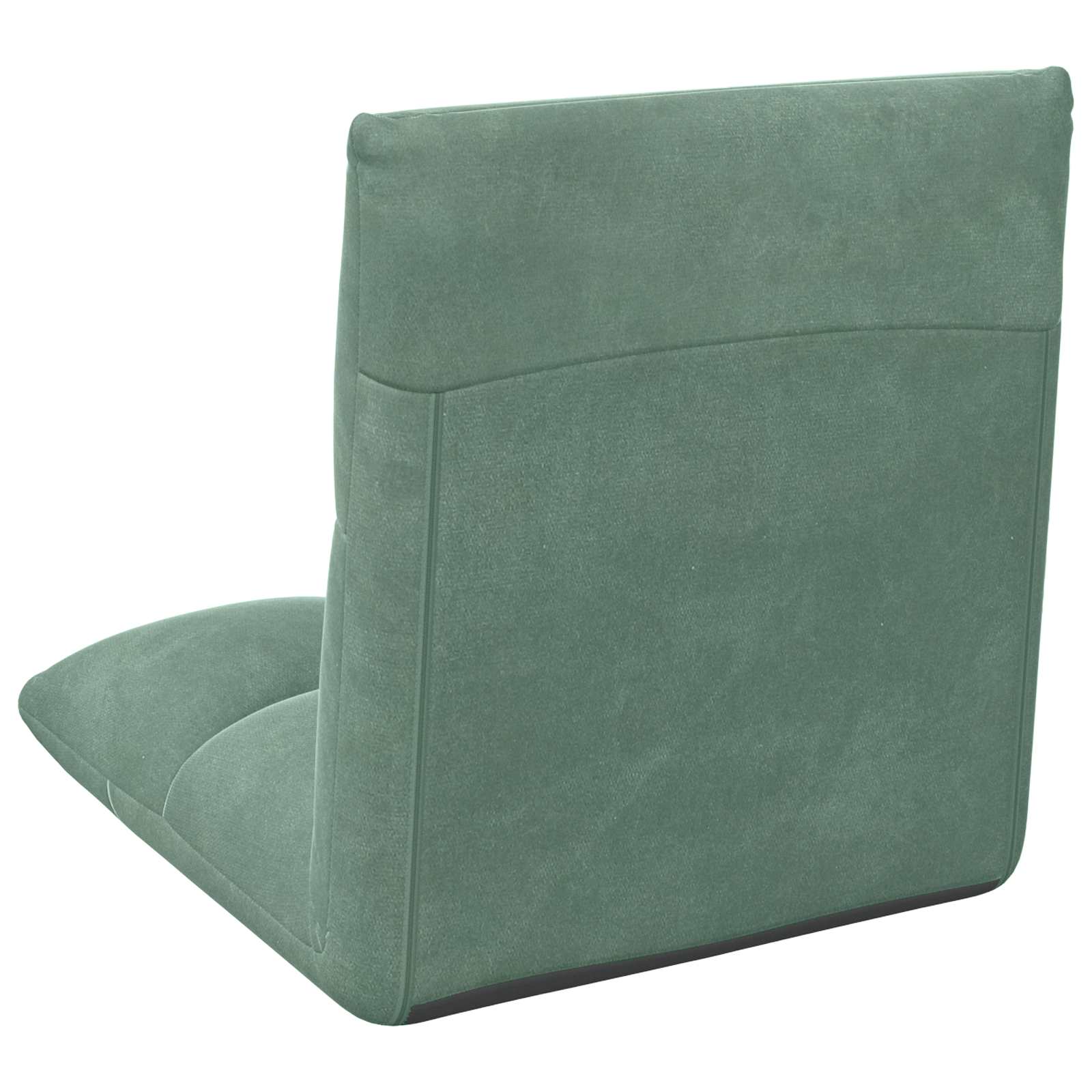 Podna stolica Morska zelena 50 x 61 x 57 cm Baršun
