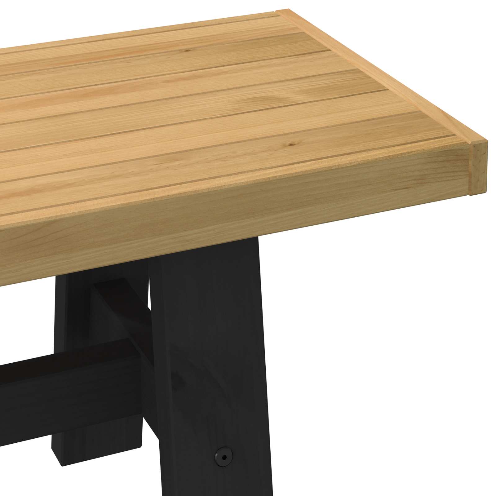 Klupa za blagovanje NOAIN 120 x 41 x 45 cm Masivna borovina