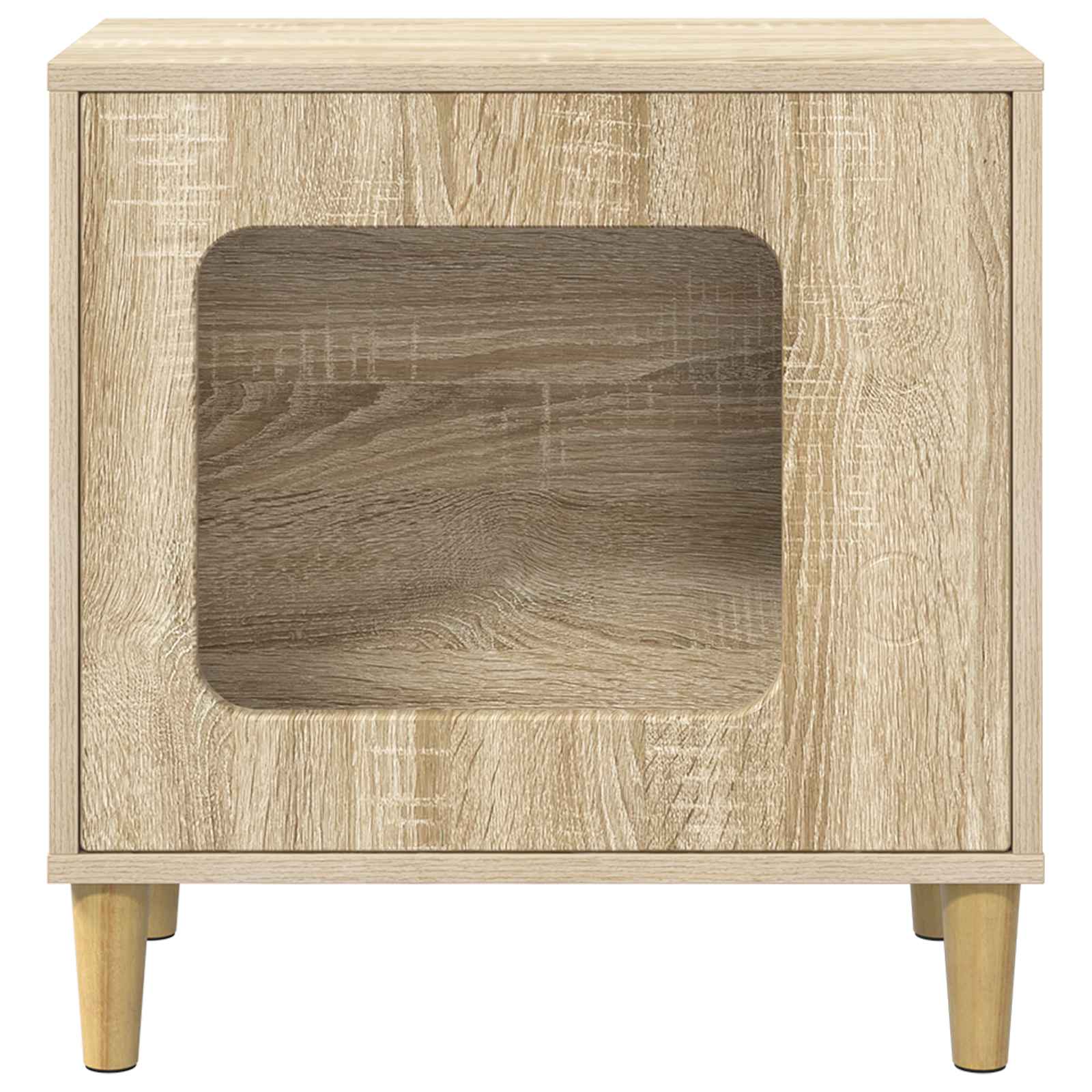 Mačja Kuća Sonoma 51 x 30 x 52 cm Konstruirano drvo