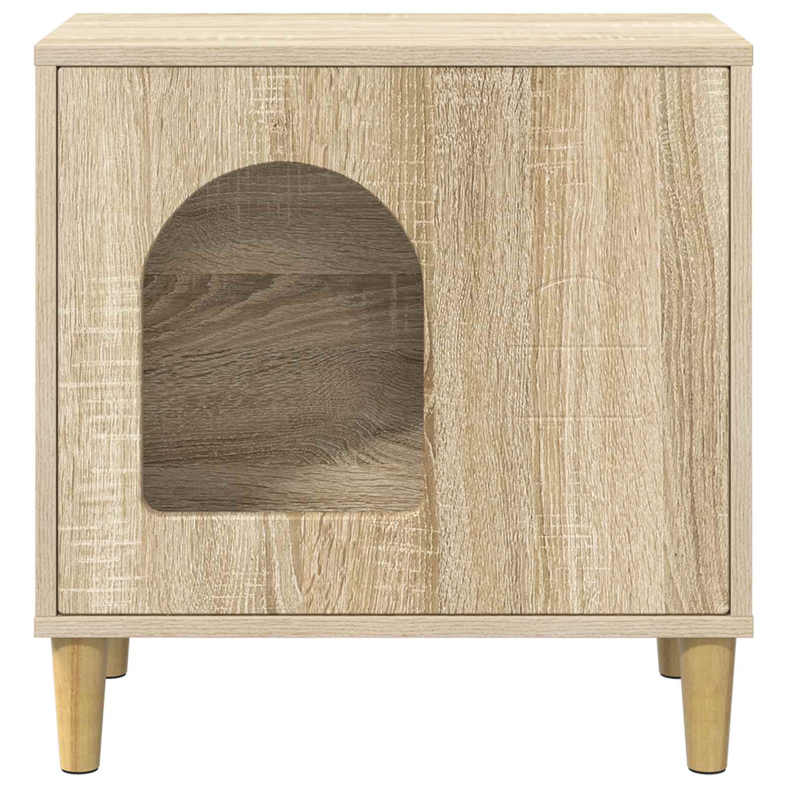 Mačja Kuća Sonoma 51 x 30 x 52 cm Konstruirano drvo