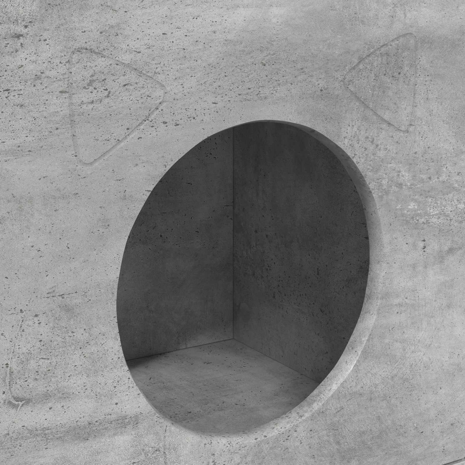 Mačja Kuća Beton 72 x 42.5 x 70 cm Konstruirano drvo