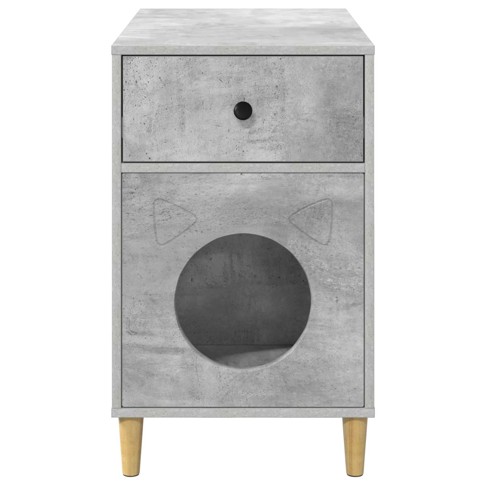 Mačja Kuća Beton 72 x 42.5 x 70 cm Konstruirano drvo