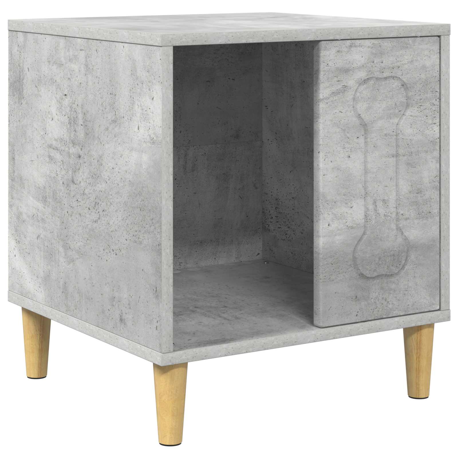 Kućica za pse Beton 44 x 42 x 49 cm Konstruirano drvo