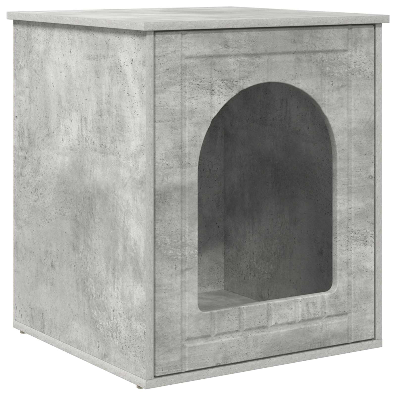 Mačja Kuća Beton 53 x 52 x 62 cm Konstruirano drvo