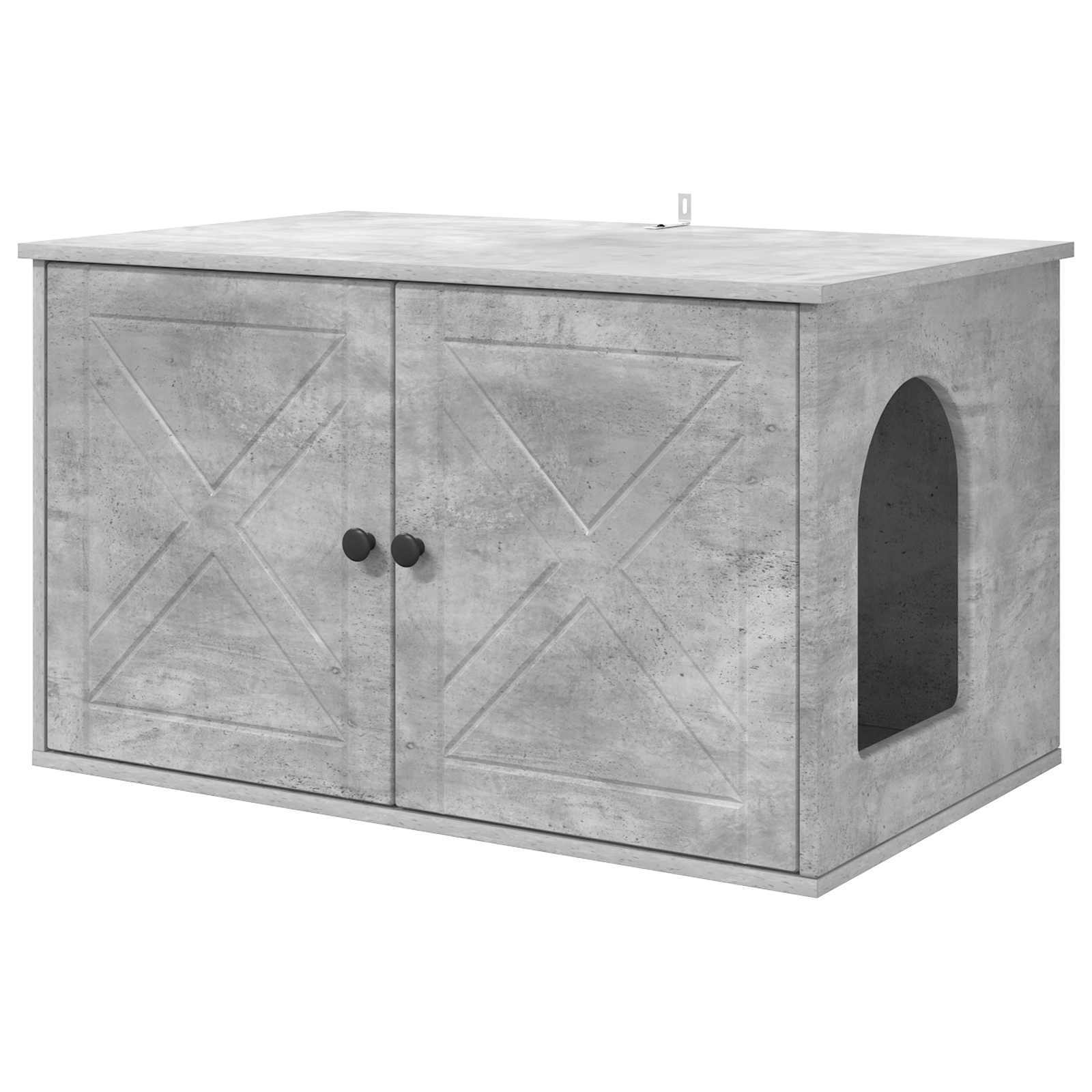 Mačja Kuća Beton 85 x 55 x 50 cm Konstruirano drvo